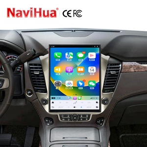 New 15.6 Tesla Screen Android Car Radio for Chevrolet Tahoe Suburban GMC Yukon <b>Auto</b> Carplay Multimedia Head Unit Monitor Upgrade - Product Image 1