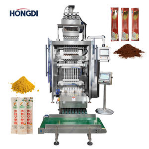 Máquina Automática de Envasado de Polvo con Sellado Trasero de 8 Columnas para Bolsas y Sobres, Alta Precisión, Fácil de Operar, Grado Alimenticio - Product Image 1