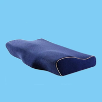 Oreiller en mousse de latex à contour ultra orthopédique, oreiller cervical en mousse à mémoire de forme, soutien du cou, oreiller de sommeil pour adultes