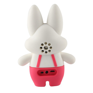 DYX-001 Cá nhân hoá tùy chỉnh PVC bạch tuộc phong cách thỏ hình dạng không dây màu xanh răng Loa - Product Image 3