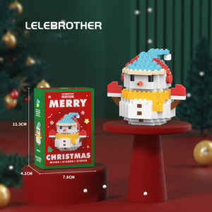 Ensemble de blocs de construction Micro Bricks <span class=keywords><strong>Anime</strong></span> Figures, jouets éducatifs en plastique durable, cadeaux de Noël, puzzle à assembler - Product Image 5