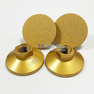 Disque de meulage plat brasé 2 pouces/50mm Disque de polissage d'angle pour carreaux de marbre et de comptoir Disque de polissage - Product Image 5