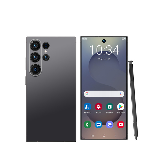 Factory Price S26 Ultra 5G Smartphone 16GB+1TB Camera Unlocked Android Mobile Phone with NEW Face ID Fingerprint Dual SIM
