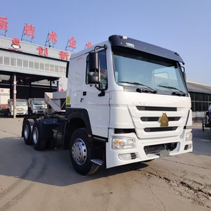 Camión Tractor HOWO Usado de 371HP 6X4 Euro 3 con Motor Diésel Weichai, Volante a la Izquierda y Cámara - Product Image 1