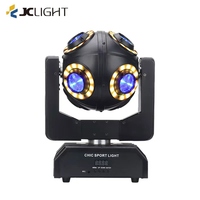 Nouveau Led Disco tête mobile boule Dj lumières 8 pièces Rgbw bande faisceau lumières scène boule tête mobile lumière