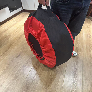 Housse de roue de secours saisonnière durable de style sport pour Toyota avec poignée, en matériau automobile, anti-poussière et anti-rayures - Product Image 4
