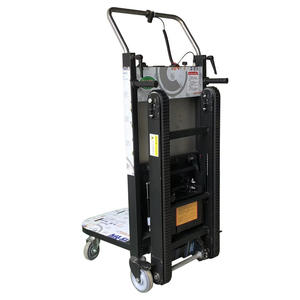 2025년 중국 공장 200kg 400kg 500kg 계단 등반 트롤리 기계 전동 자동 계단 등반 카트 - Product Image 5
