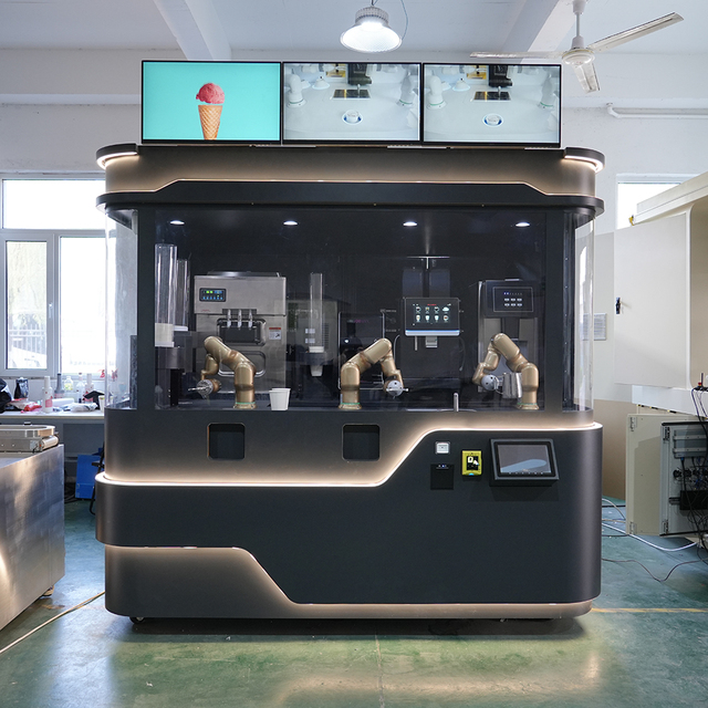 Automatic Coffee Robot Machine 6 Axis Small Robotic Arm Cobot Arm Robotic Arm Coffee