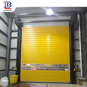 Fabricante de alta velocidad en espiral Turbo Roller Shutter Door Security para Factor Warehouse - Product Image 5