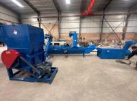 Concassage de bouteilles en plastique PET utilisées Recyclage Machine de ligne de lavage