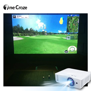 OneCraze CY AR GOLF 001 Système de jeu de golf interactif virtuel avec projection et écran résistant aux chocs pour simulateur de golf AR Sport - Product Image 4