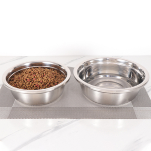 Paslanmaz çelik yem kasesi evcil hayvan Metal içme kase köpek kedi maması ve su kasesi - Product Image 6