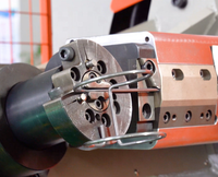 Machine de pliage de fil d'acier au carbone CNC 3D 5 axes 8-18 mm haute précision avec pompe à moteur et moteur pour quincaillerie automobile