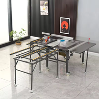 Scie circulaire WJ480 de haute précision pour le travail du bois, certifiée CE, horizontale 220V pour la découpe du contreplaqué et l'atelier de meublisterie