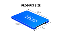 Kissin 2.5 Inch & M.2 2280 SATA3 NVMe SSD 128GB 256GB 512GB 1TB 3D NAND High Speed Internal Solid State Drive untuk Laptop Desktop