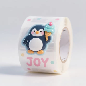 Custom Cartoon Vinyl Resin Epoxy Adhesive <b>Sticker</b> Waterproof Round <b>Logo</b> Dome Epoxy Decals - Product Image 4