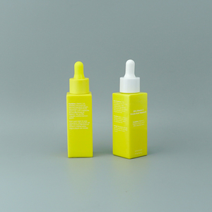 Botella de vidrio suave de color rosa para cuidado de la piel, botella de vidrio suave de 30ml, 50ml, 100ml, 120ml, con bomba sostenible, venta al por mayor - Product Image 5