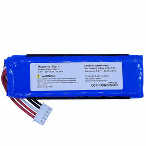 Remplacement de batterie au Lithium 3.7v pour haut-parleurs Bluetooth portables JBL Flip4 GSP872693 01 Pila 3.7v 3000mAh 11.1wh Lithium Betri - Product Image 2