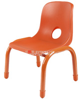 Mobilier scolaire de maternelle chaise d'étudiant simple à cadre en métal en plastique portable mobile ergonomique avec ISO
