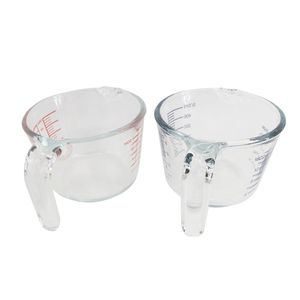 Vaso Medidor de Vidrio Hokoo, Resistente al Calor, Gran Capacidad, con Asa Graduada para Cocina y Repostería - Product Image 5