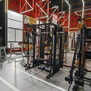 Bán Trực Tiếp Từ Nhà Máy Thiết Bị Tập Thể Dục Sử Dụng Thương Mại Thiết Bị Tập Luyện Sức Mạnh Giá Đỡ Ngồi Xổm Máy Smith Đa Chức Năng - Product Image 6
