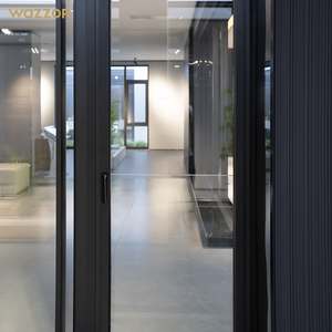 Cửa sổ và cửa trượt kính hai lớp nhôm Wazzor dùng cho phòng ngủ, sân vườn - Thiết kế tối giản, tính năng chống gió - Product Image 3