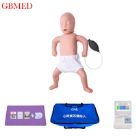 Mannequin de RCP pour nourrissons avec moniteur tactile et imprimante, simulateur de réanimation cardio-pulmonaire pour bébés pour la formation aux premiers secours