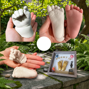 Nouveau <span class=keywords><strong>Kit</strong></span> de Moulage 3D Empreintes de Pieds et de Mains de Bébé Transfrontalier, Ensemble de Souvenirs <span class=keywords><strong>pour</strong></span> Nouveau-né et Baby Shower, Sûr <span class=keywords><strong>pour</strong></span> Bébé, Hypoallergénique - Product Image 6