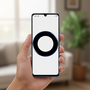 Obiettivo della fotocamera con cornice per Huawei Mate 20 Lite - Blu - Product Image 2