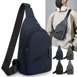 Men's Chest Bag Oxford Cloth Lightweight Single Shoulder Crossbody Bag For Everyday Use Durable Design - Product Image 3