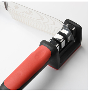 Affilacoltelli in ceramica Multi-grana ecologici a 3/4 stadi in acciaio inossidabile rimovibile Gadget da cucina per la casa efficiente - Product Image 2