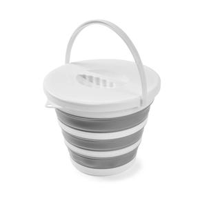 Seau pliable de 10 L avec trou, seau pliable pour l'extérieur, pour la maison - Product Image 1