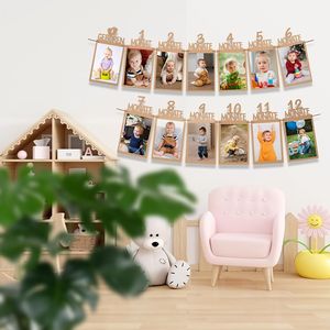Guirnalda de Papel con Diseño de Dibujos Animados para el Primer Cumpleaños de Bebés, Decoración para Fiestas Infantiles - Product Image 1