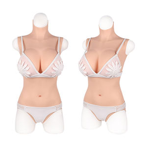 Silicone Seins Meme Vagin Triangle Body Suit pour Crossdresser Drag Breast Form Fesses Pad Plate False Pussy - Product Image 2
