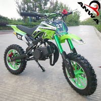 Nouveau 49cc 50cc enfants mini moto 2 temps entièrement automatique chinois pit bike enfants dirt bike cross moto avec CE
