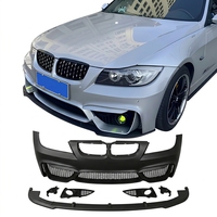 Suku Cadang Mobil Gaya M4. Bumper Otomotif. Body Kit Plastik PP. Untuk BMW Seri 3 E90. 2005 - 2008 Versi Upgrade Body Kit Gaya M4.
