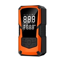 Compresseur de gonflage de pneus sans fil portable en ABS, jauge numérique 150 PSI, 19 L/min, arrêt automatique, gonflage rapide, urgence