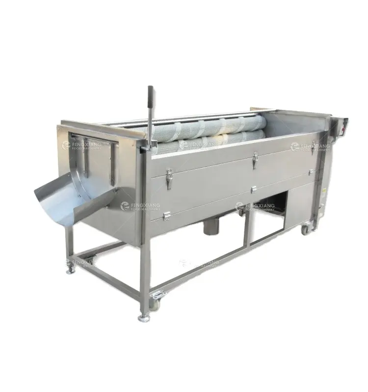 MSTP-1000 kök sebze patates yıkama soyma makinesi elektrikli taro yıkayıcı ve soyucu