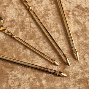 Ensemble de couverts en acier inoxydable 304 plaqué luxe pour mariage et hôtel, style baroque royal - Product Image 4