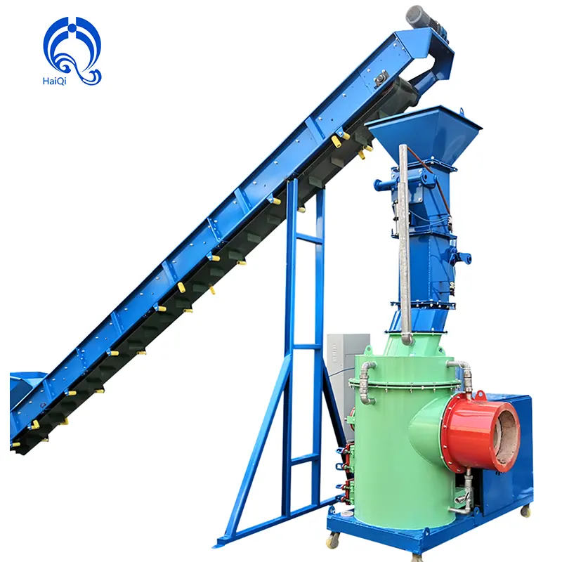 Haiqi – Machine à granulés de bois à biomasse de refroidissement à eau, brûleur Vertical à biomasse pour chaudière gazéificateur de centrale électrique