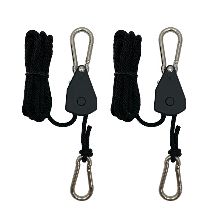 Светодиодная вешалка для выращивания растений, с карабином, 1/8 дюйма