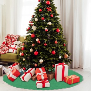 Tapete Antideslizante de Fieltro para Árbol de <span class=keywords><strong>Navidad</strong></span>, Protector Impermeable para el Suelo Bajo el Árbol, Protección Contra Derrames y Arañazos, Decoración Navideña para el Hogar - Product Image 6