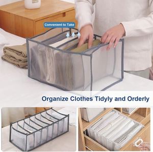 Foldable Rectangle Eco-Friendly Minimalist Design Clothing Organizer <b>Storage</b> <b>Drawers</b> 10-20L Capacity Voile Material <b>for</b> - Product Image 4