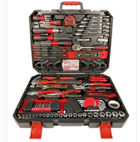 168 pièces nouveau kit d'outils matériels de conception kit d'outils de réparation de voiture professionnelle avec boîte en plastique