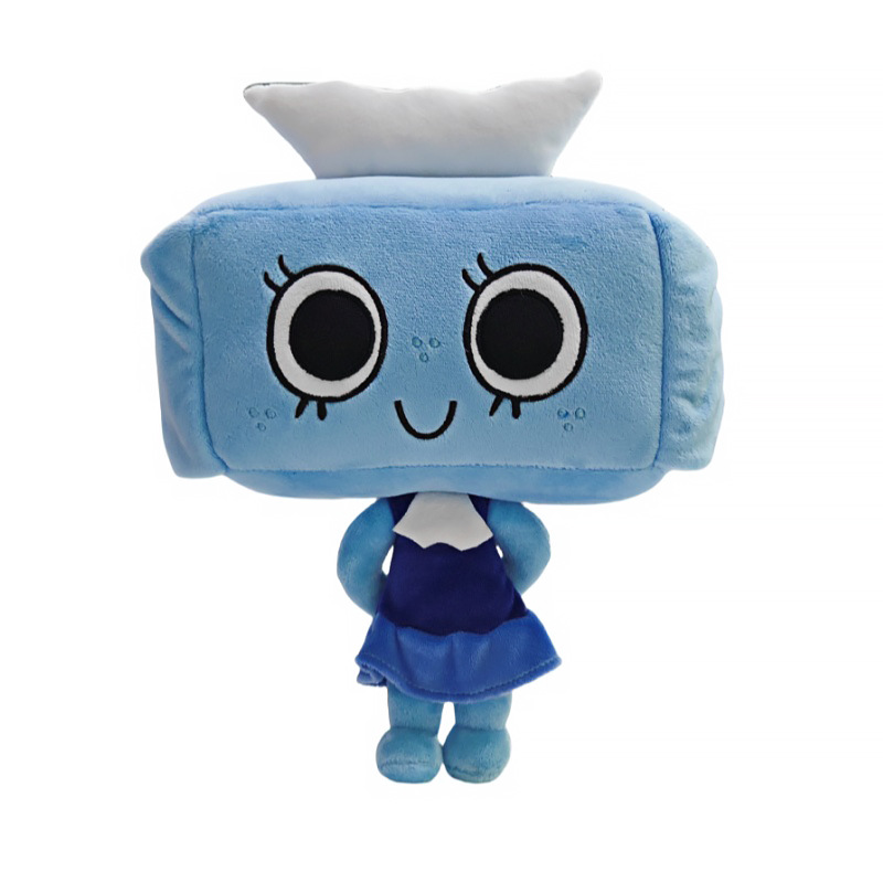 Blue tissue paper doll-25 cm