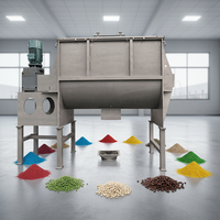 Mélangeur à ruban horizontal personnalisable 50L 100L 200L 300L 400L 500L 1000L, mélangeur de poudre de qualité alimentaire pour protéines et épices