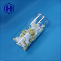 Pot à ouverture facile en plastique de qualité alimentaire sans BPA étanche pour biscuits noix pour gaufre collation en conserve