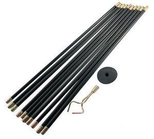 10M Sewer Cleaner Tool Removable Plumbing <strong>Drain</strong> <strong>Rod</strong> Clean <strong>Set</strong> - Product Image 2