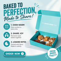 Boîte à biscuits personnalisée en carton alimentaire avec logo imprimé sur mesure, emballage en papier personnalisé