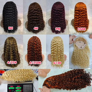 Promoción Letsfly: Peluca de Cabello Humano Brasileño 100% de 20 Pulgadas, 220g, 10A, con Frente de Encaje 13x4, Ondas Naturales al 200%, Buena Calidad, $74 - Product Image 5